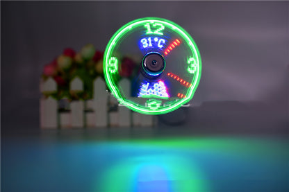 USB Clock Fan