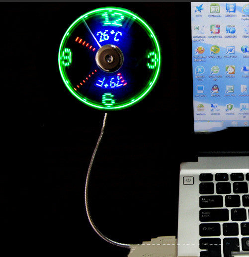 USB Clock Fan